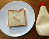 おからパウダー★チーズケーキ風？トースト作り方2写真