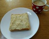 おからパウダー★チーズケーキ風？トースト作り方9写真