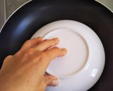 お皿でチーズハムのホットサンド作り方4写真