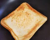 お皿でチーズハムのホットサンド作り方5写真