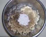 えびとレンコンのハンバーグ作り方3写真