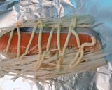 サーモンとマヨネーズのホイル焼き作り方3写真