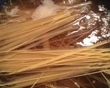 10分未満で出来る♡梅きのこの和風パスタ作り方4写真