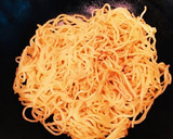 普通の焼きそば作り方1写真