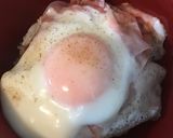 ハムエッグ丼作り方6写真