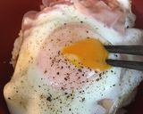 ハムエッグ丼作り方7写真