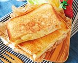とろける美味しさ☆ツナメルトサンド。作り方8写真