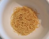 ツナ缶とめかぶのトロうまパスタ作り方2写真