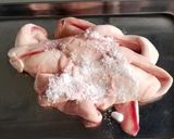 秋鮭の白子鍋作り方1写真