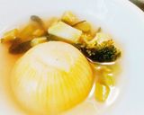丸ごと玉ねぎのスープ作り方5写真