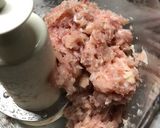 梅しそ鶏肉ボール♡作り方3写真