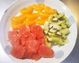 フルーツ寒天（どっさり系）作り方1写真