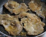 豚生姜肉用(ロース)で柚子胡椒みそ焼き作り方6写真