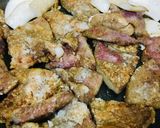 焼肉のたれde美味豚レバー作り方8写真