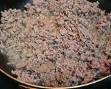 挽き肉と彩り野菜のデミ炒めがけライス作り方3写真