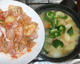肉じゃが味噌キムチ♪簡単豚肉アレンジ作り方12写真