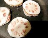 蓮根の豚肉はさみ焼き作り方4写真