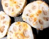 蓮根の豚肉はさみ焼き作り方5写真