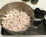 アメリカン♪ チキンサラダサンドイッチ作り方1写真