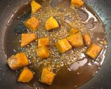 かぼちゃの煮物マカロニグラタン作り方1写真