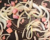 かぼちゃの煮物マカロニグラタン作り方3写真