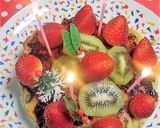 ＨＭで混ぜて焼く★バナナクリスマスケーキ作り方7写真