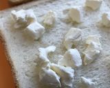 クリーム＆とろけるチーズのはち蜜トースト作り方1写真