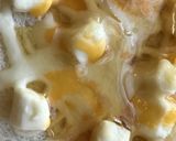 クリーム＆とろけるチーズのはち蜜トースト作り方4写真