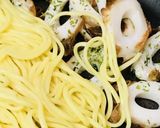 納豆パック＆しらすパックの焼きそば作り方2写真