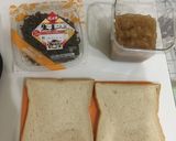 ふじっこ煮でふじふじホットサンド作り方1写真