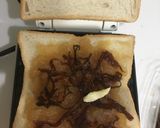ふじっこ煮でふじふじホットサンド作り方2写真