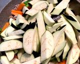 簡単！野菜たっぷり6種 麻婆ナス作り方10写真