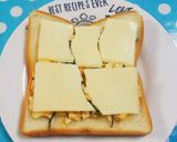 ごま昆布でいつものタマゴトーストが大変身作り方5写真