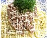 手抜きごはん❤ツナねぎマヨぽん酢パスタ作り方5写真