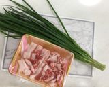 定番だけど今日は気分を変えたニラと豚〜作り方1写真