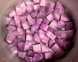 紫イモとリンゴのスイートポテト作り方2写真