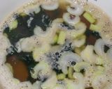 中華風♪セロリとわかめの卵スープ作り方2写真
