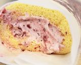 美味悶絶*クランベリージャムロールケーキ作り方32写真