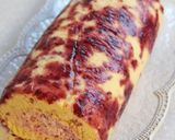 美味悶絶*クランベリージャムロールケーキ作り方34写真