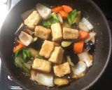 高野豆腐と野菜の甘酢炒め作り方5写真