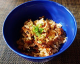 2度おいしい簡単秋刀魚缶の炊き込みごはん作り方3写真