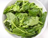 レンジ☆ほうれん草カニカマ胡麻マヨサラダ作り方1写真