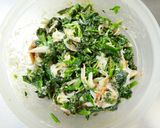 レンジ☆ほうれん草カニカマ胡麻マヨサラダ作り方7写真