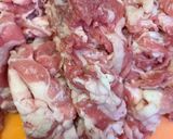 簡単シンプルな牛肉ガーリック炒飯作り方1写真