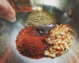 ザクザク具だくさん！手作り食べるラー油作り方3写真