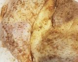 骨付き鶏もも肉ガーリック♪オーブンで簡単作り方3写真