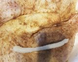 骨付き鶏もも肉ガーリック♪オーブンで簡単作り方4写真