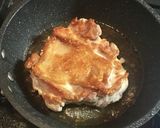 雑な男料理：生姜醤油のチキンステーキ作り方4写真