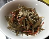 キンピラゴボウ お弁当にも作り方6写真