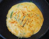 麻婆の素でアレンジチヂミ作り方6写真